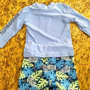 Toddler Boys Rugged Butts bathing suit set